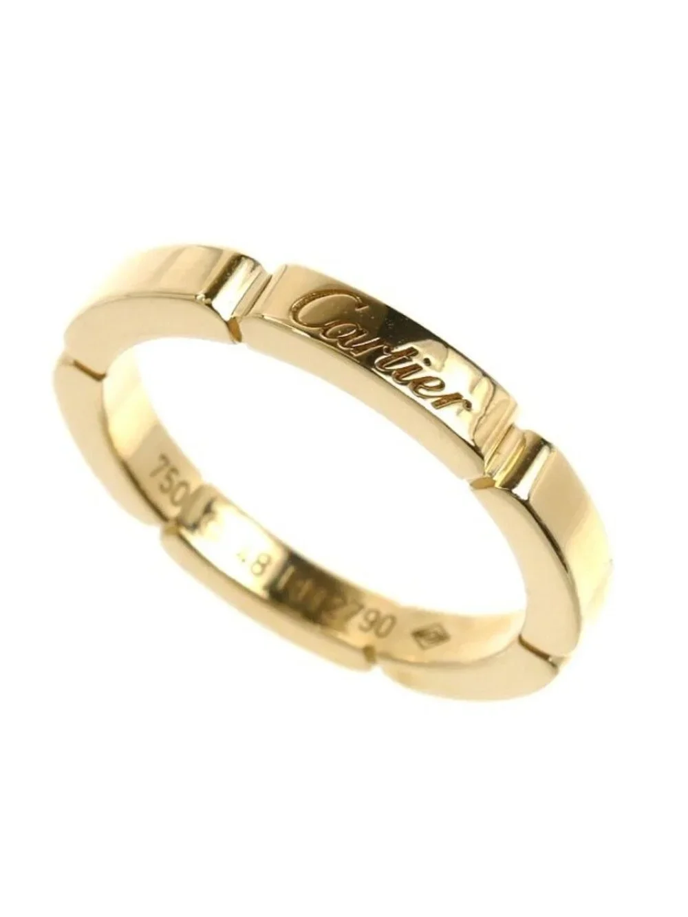 Cartier 18k Yellow Gold Maillon Panthere Ring